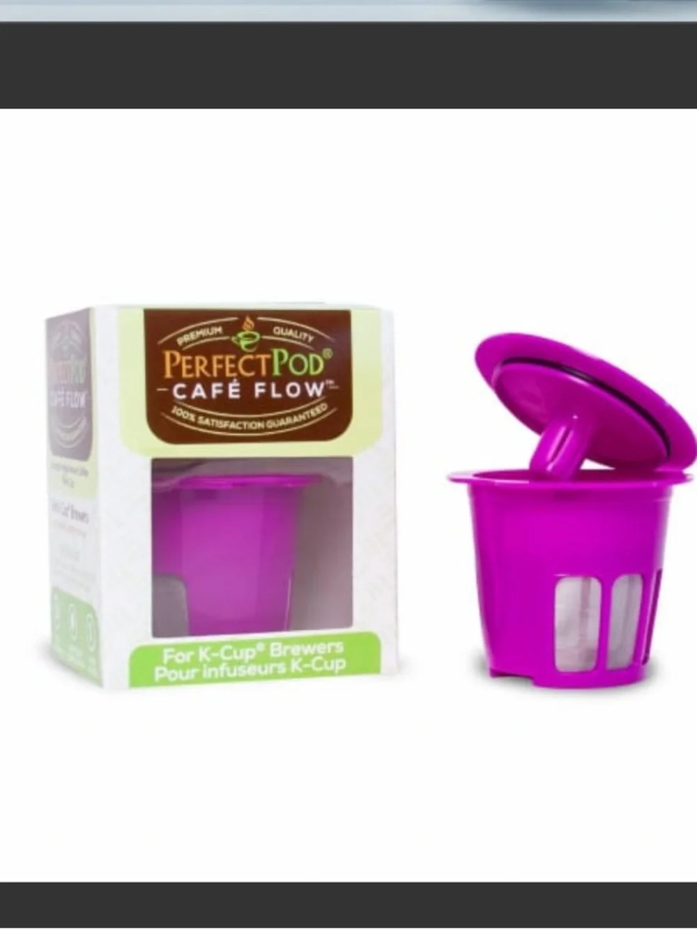 Reusable K-Cup Capsule - Purple 2 pack
